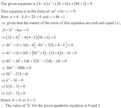 Ch 8 Quadratic Equations Exercise 8 6
