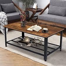 Coffee Table With Storage Rustic