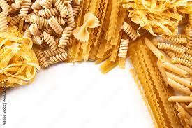 orted varieties of pasta wallpaper