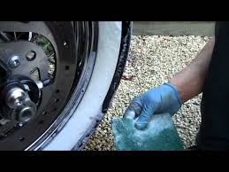 Harley White Wall Tires Cleaning Tip