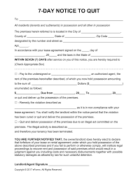 Resume examples > form > 3 day notice to vacate form. Free Seven 7 Day Eviction Notice Template Pdf Word Eforms Free Fillable Forms Eviction Notice Letter Templates Lettering
