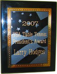 Larry Hodges Table Tennis Page
