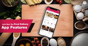 top features of food delivery app to