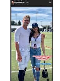 He currently has an estimated net worth of $16 million as of 2018. Jared Goff S Girlfriend Christen Harper Celebrates His Contract Extension