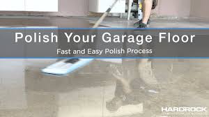 This particular customer has a 3 car garage that he wanted. Polish Your Garage Floor Fast And Easy Youtube