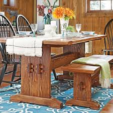 woodsmith farmhouse table bench plans