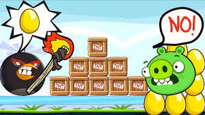 Angry Birds Bomb 2 - STOP STEALING GOLDEN EGG PIGGIES - BOMBER BIRD -  YouTube