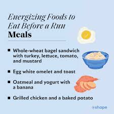 what to eat before running according