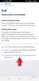In fact, you can use your phone number instead of your facebook account to use messenger. How To Deactivate Account On Messenger How To Hardreset Info