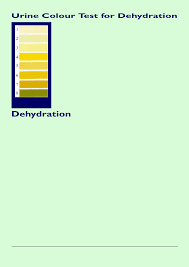 Urine Color Test Chart For Dehydration Free Download