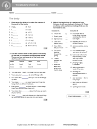 English Class A2 Testy Pdf Klasa 6 - ECA2plus Tests Vocabulary Check 6A | PDF | Sports