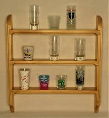 Shot Glass Display Shelf