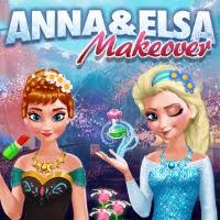 jouez au jeu anna and elsa makeover en