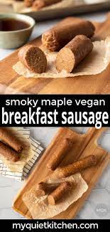 the best vegan breakfast sausage my