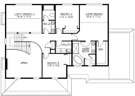 2 Story Living Room Vaulted Bedrooms