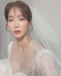im soohyang in a wedding dress