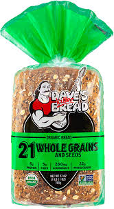 Gluten, wheat, casein, dairy, egg, soy, nut. 21 Whole Grains And Seeds Dave S Killer Bread