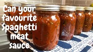 homemade spaghetti meat sauce