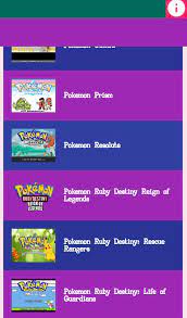 Pokemon all roms for Android - APK Download