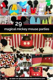 29 mickey mouse birthday party ideas