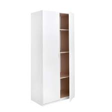 white laminate storage cabinet 12338
