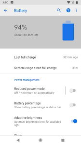 How To Get Oreos Battery Menu Back On Android Pie Android