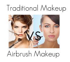 airbrush makeup vs traditional brush