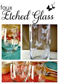 Faux Etched Glass Create And Babble