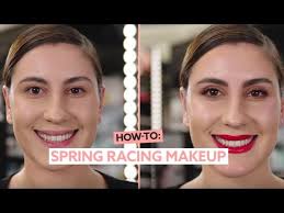 how to spring racing carnival makeup