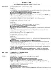 Account Manager Resume Sample Monster Com Account Manager