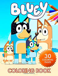 Avoid bluey coloring book hack cheats for your own safety, choose our tips and advices. Bluey Coloring Book For Kids Ages 3 10 30 Coloring Pages Exclusive Buy Online In Austria At Desertcart At Productid 215421620
