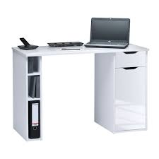 White gloss laminate is our most popular surface which has excellent durability. Vegas Workstation Desk High Gloss White I Home Office Desk I Study Desk Meubles