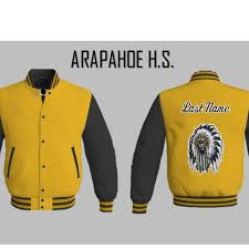 arapahoe high letter jacket ur