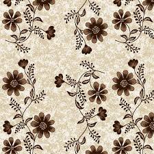 Wall To Wall Flower Patterned Carpet