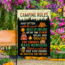 Wall Flag Funny Camping Flags
