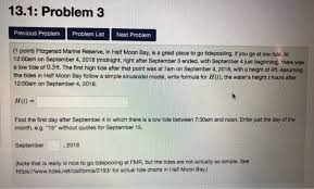 Solved 13 1 Problem 3 Previous Problem Problem List Next