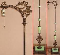 Antique Floor Lamps With Glass Shades