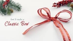 Diy bow with ribbon/ how to make simple satin bow. How To Make A Christmas Bow 4 Ways Personal Creations Blog