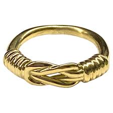 romae jewelry gold 22 karat hercules knot ring clical roman