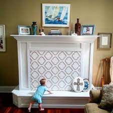 Fireplace Baby Proofing Here Is My