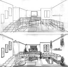 one point perspective drawing the