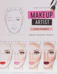 mua makeup artist face charts trên