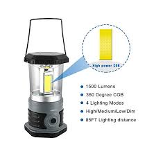 Led Camping Lantern Battery Powered 1500 Lumen Cob Camping Light 4d Batteries Included Perfect For Camp Hiking Accuratemarineandrvsupplies Com