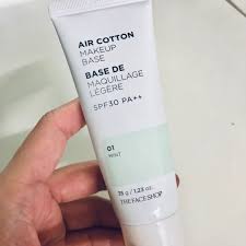 2 x face air cotton makeup base