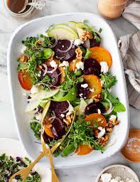 beet salad with goat cheese and