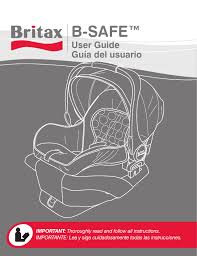 Britax B Safe User Manual Manualzz