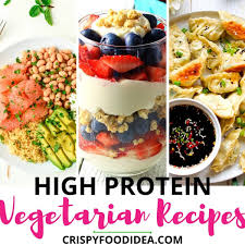 21 high protein vegetarian recipes that