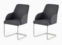 Stuhl mit armlehne freischwinger stühle rohde stuhl möbel dekoideen für die wohnung. 2 X Stuhl Elara Grau Schwinger