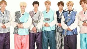 When bts talked about the phenomenal success of their grammy nominated track. Bts Celebrates Lunar New Year In Traditional South Korean Outfits View