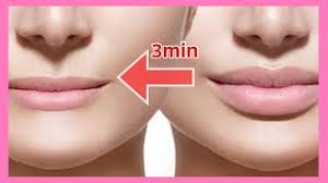 get slimmer thinner lips naturally